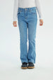 Jeans Niña Flare Azul Claro