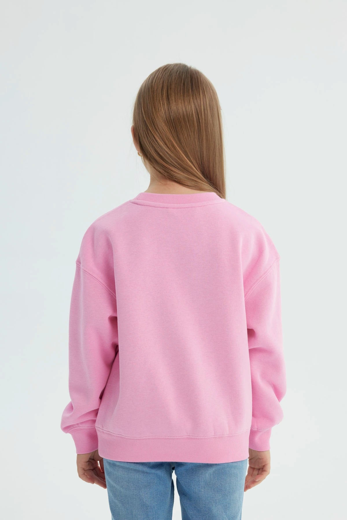 Polerón Niña Slim Rosado