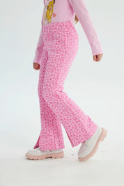 Calza Niña Leve Flare Rosado
