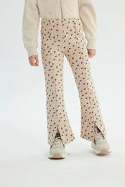 Calza Niña Leve Flare Beige
