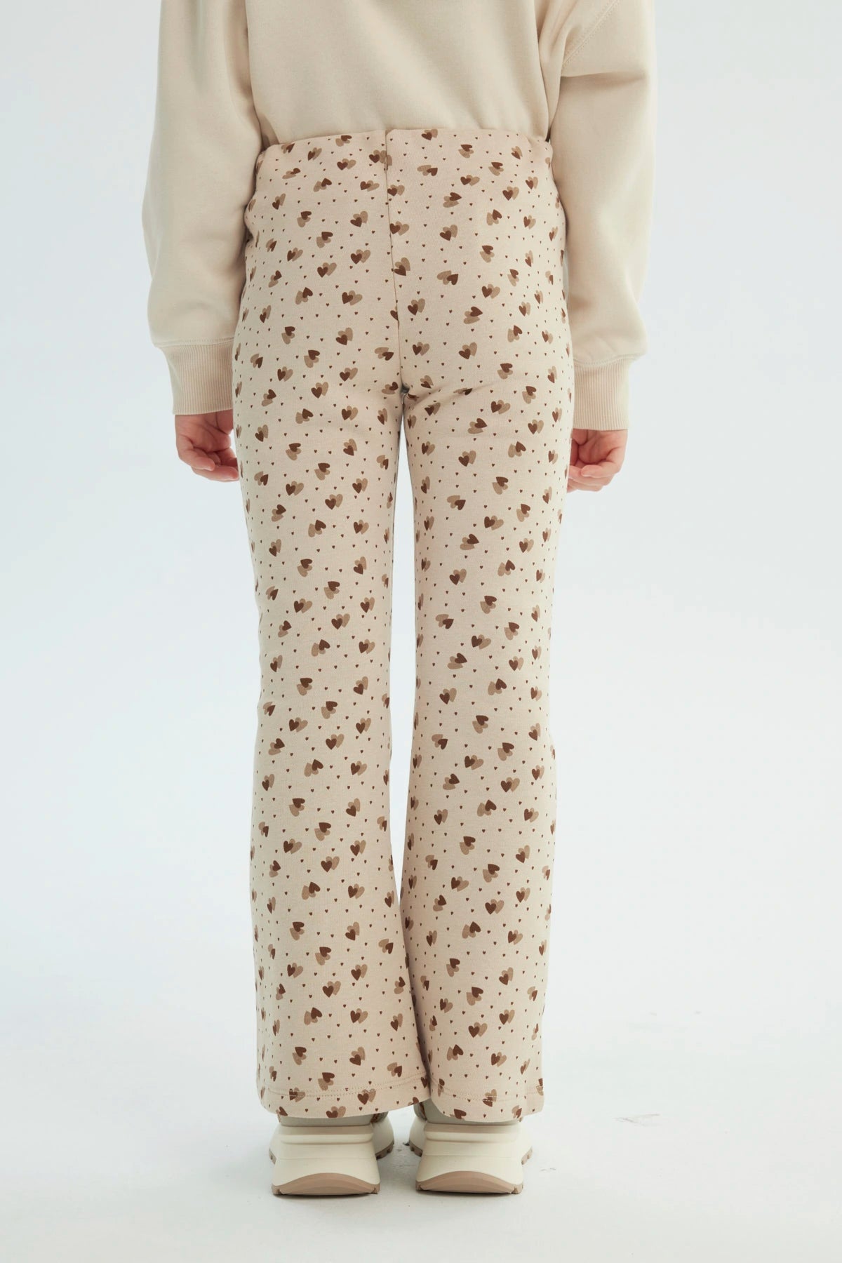 Calza Niña Leve Flare Beige