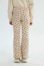 Calza Niña Leve Flare Beige