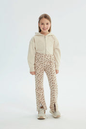 Calza Niña Leve Flare Beige