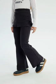 Calza Niña Leve Flare Negro
