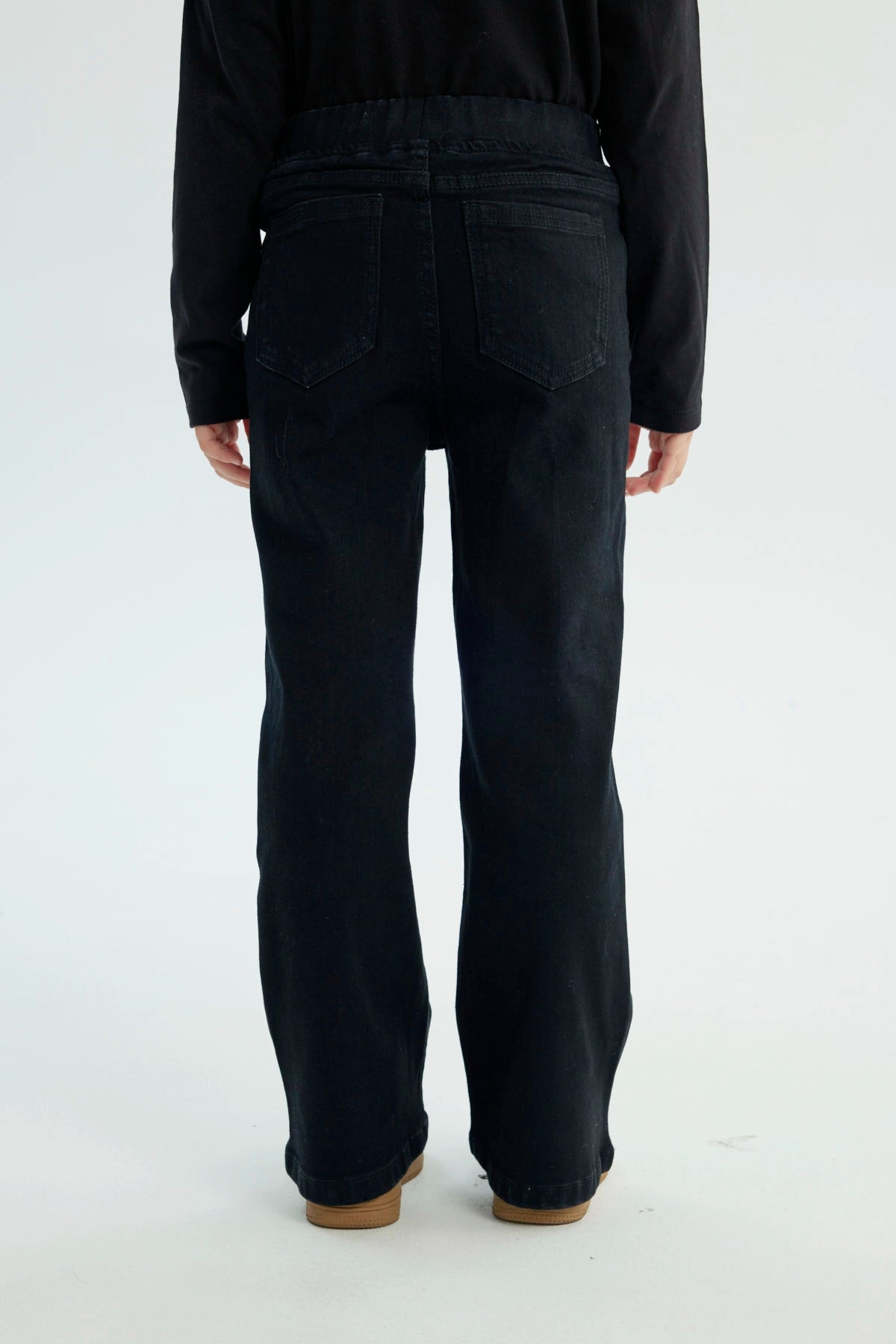 Jeans Niña Flare Negro