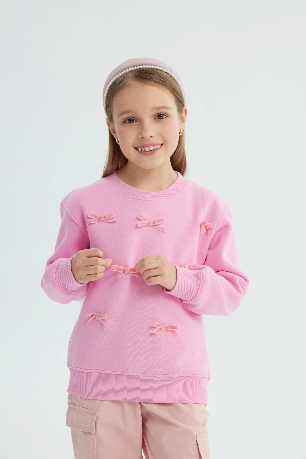 Polerón Niña Classic Rosado