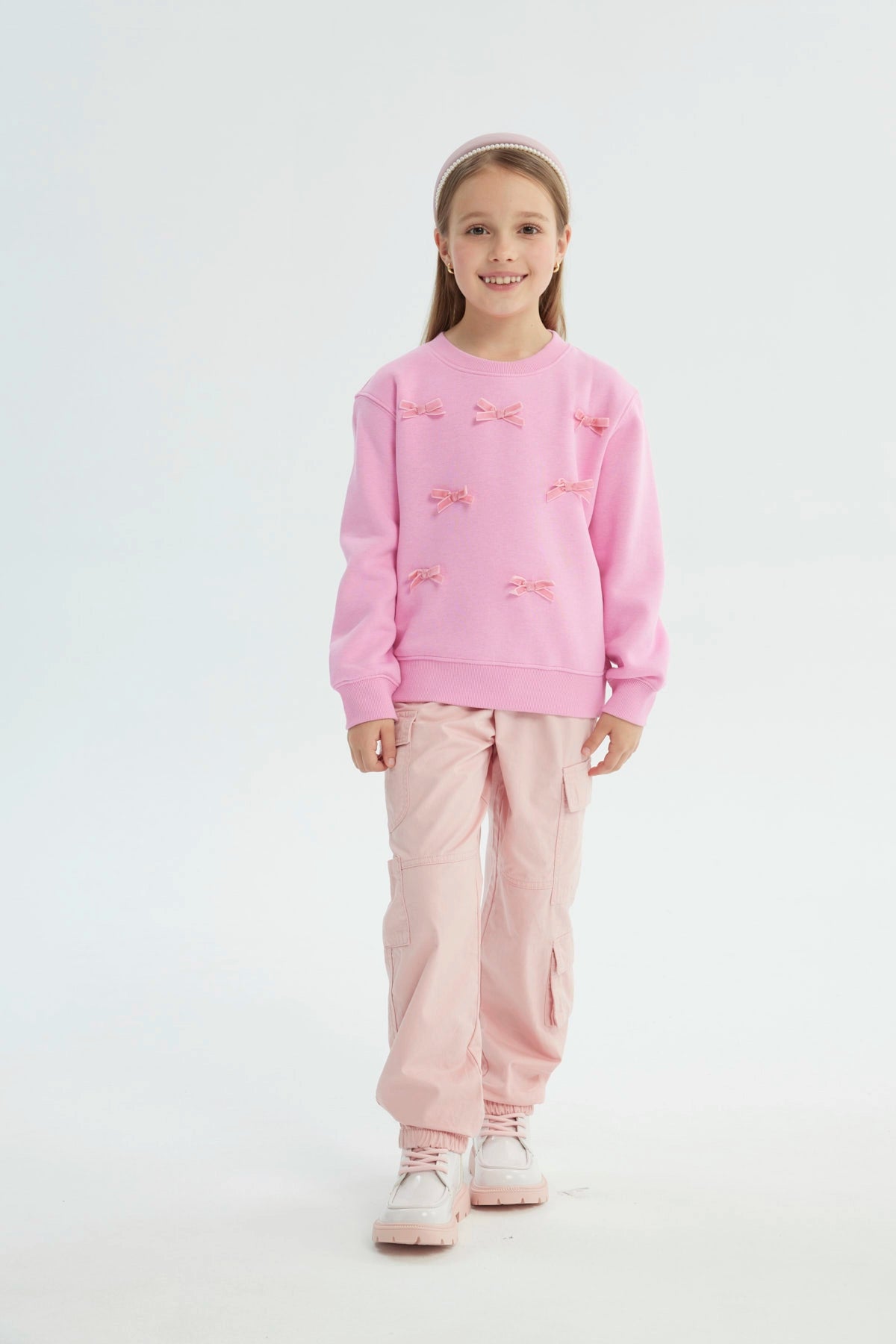 Polerón Niña Classic Rosado