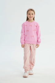Polerón Niña Classic Rosado