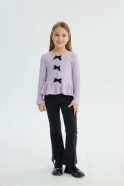 Polera Niña Regular Lila