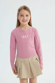 Polera Niña Slim Rosado
