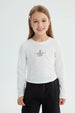 Polera Niña Slim Blanco