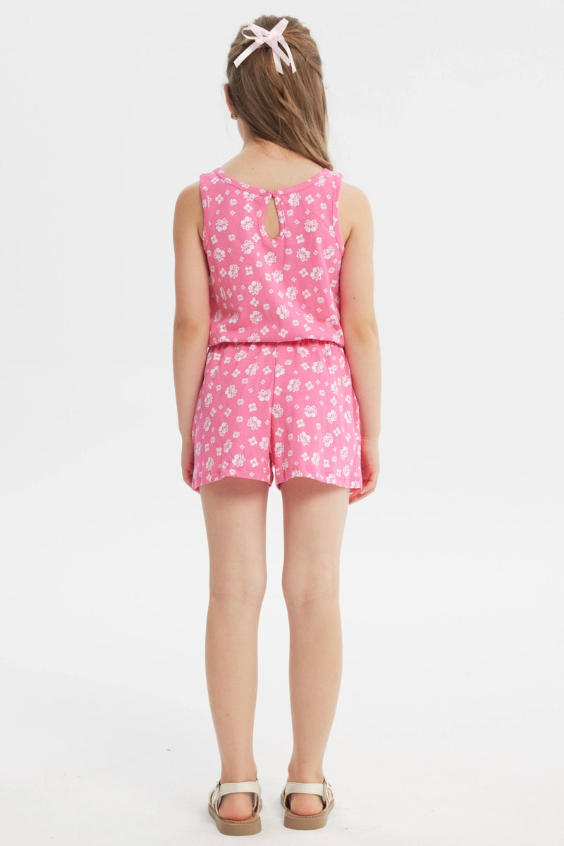 Enteritos Enterito Slim Niña Fucsia