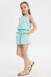 Enteritos Enterito Slim Niña Celeste