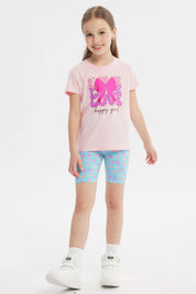 Polera Slim Niña Rosado