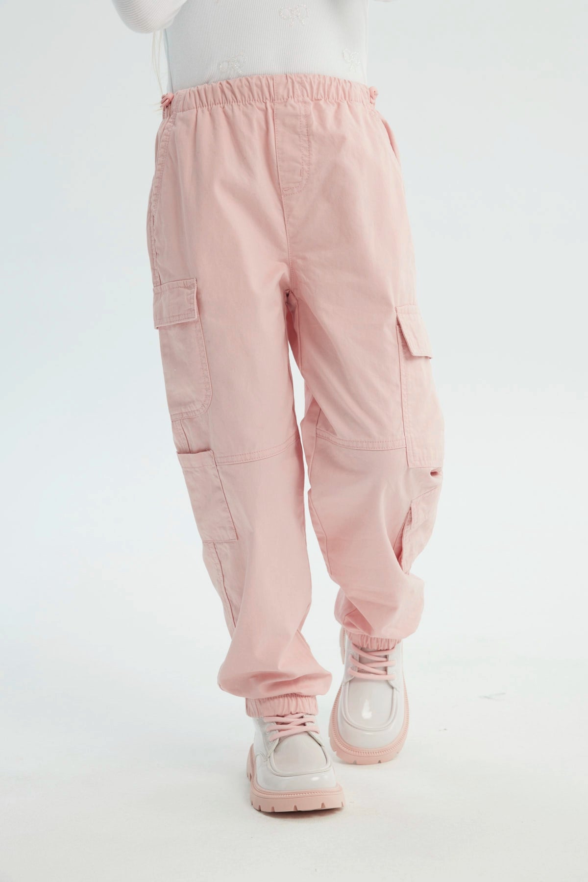 Pantalón Niña Pitillo Rosado