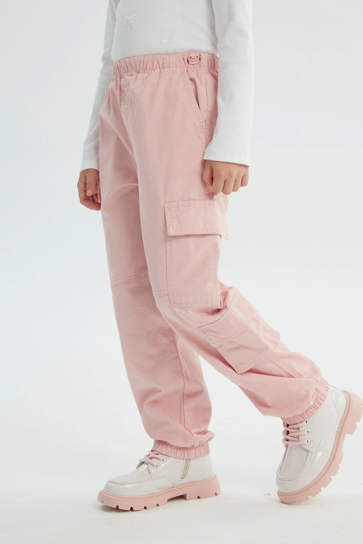Pantalón Niña Pitillo Rosado