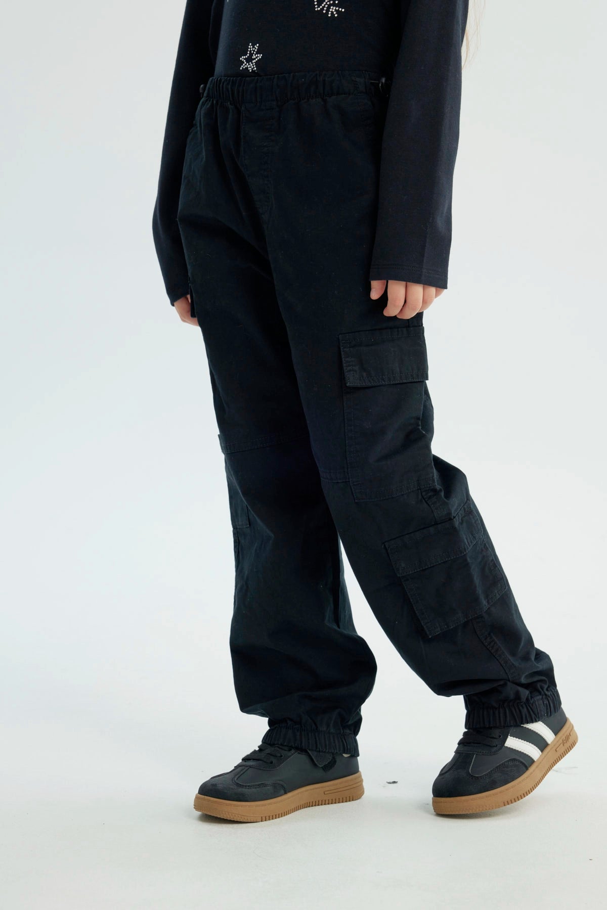 Pantalón Niña Pitillo Negro