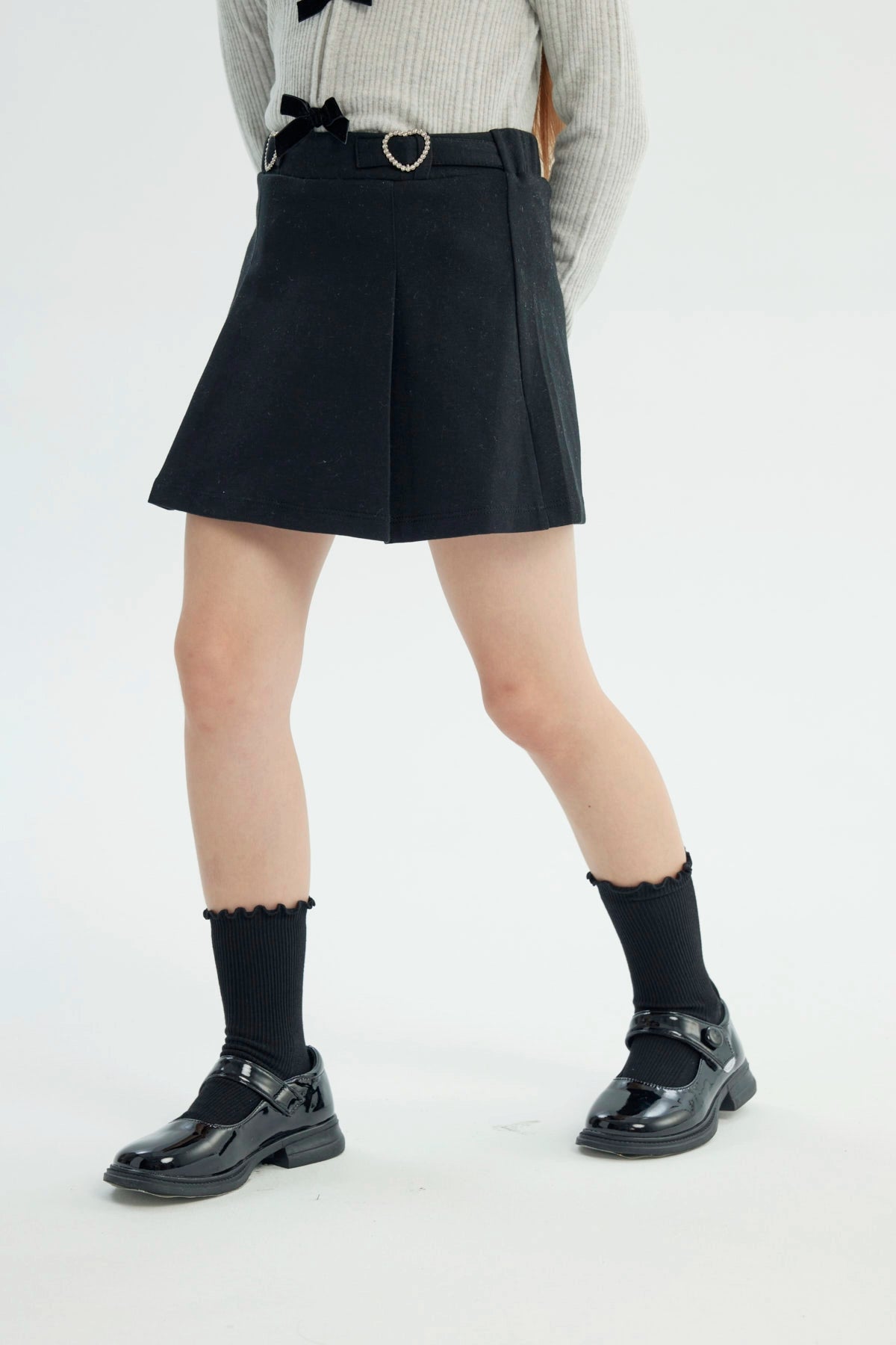 Falda Niña Falda Negro