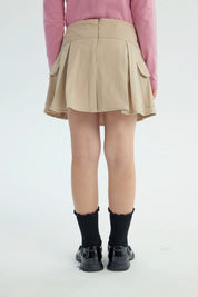 Falda Niña Falda Beige