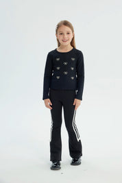 Polera Niña Regular Negro