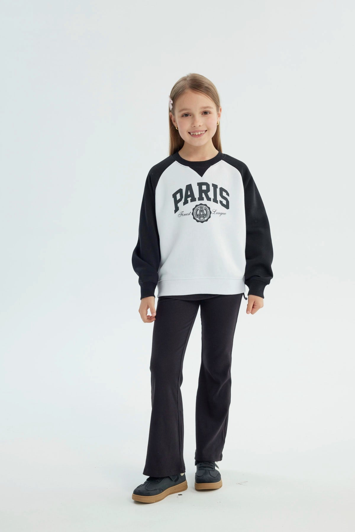 Polerón Niña Classic Negro