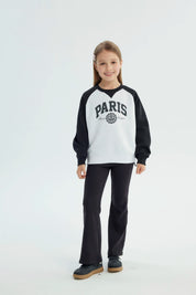 Polerón Niña Classic Negro