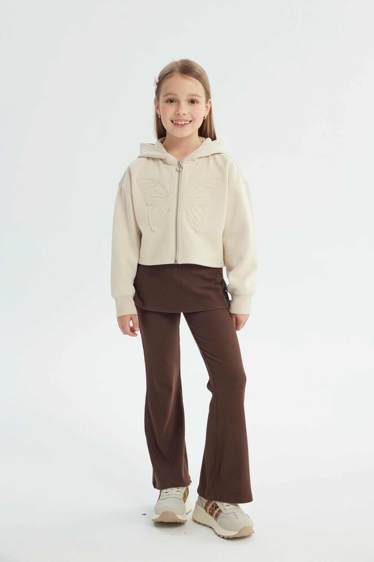 Polerón Niña Classic Beige