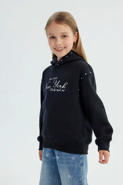Polerón Niña Classic Negro