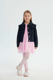 Chaqueta Niña Slim Negro