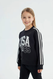Polerón Niña Classic Negro
