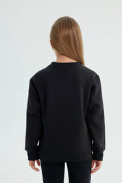 Polerón Niña Classic Negro