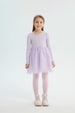 Vestido Niña Falda Midi Lila