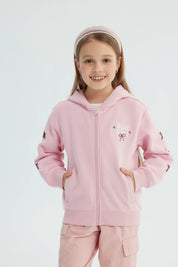 Polerón Niña Regular Rosado