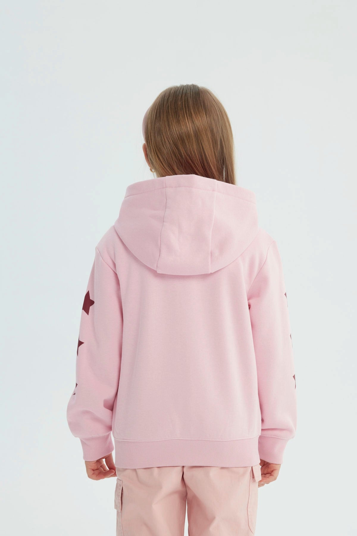 Polerón Niña Regular Rosado