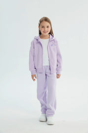 Polerón Niña Regular Lila