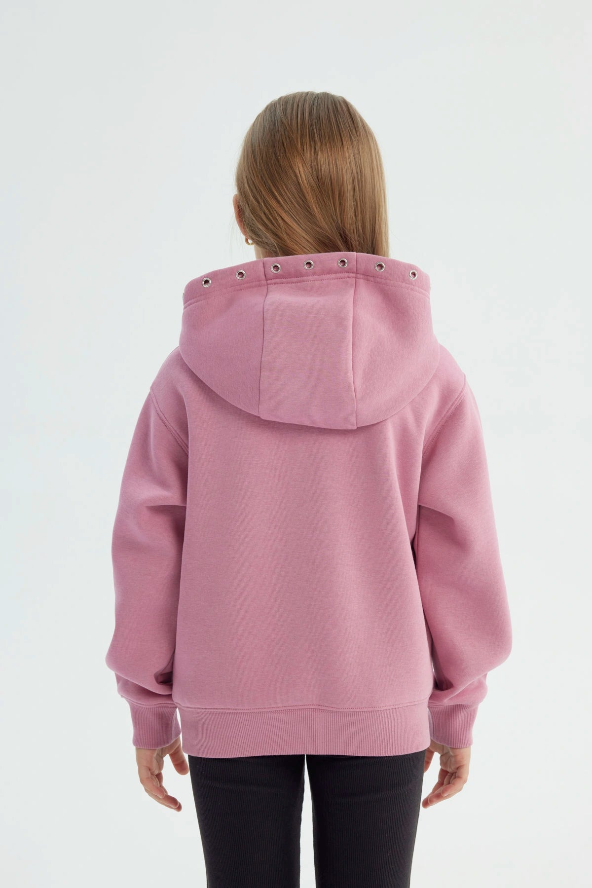 Polerón Niña Regular Rosado
