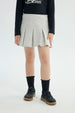 Falda Niña Falda Gris Melange