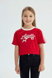 Polera Niña Regular Rojo