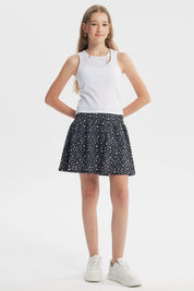 Polera Slim Niña Blanco