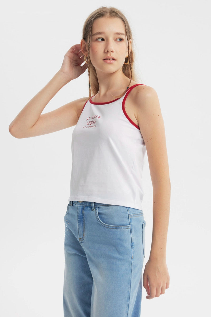 Peto Slim Niña Blanco