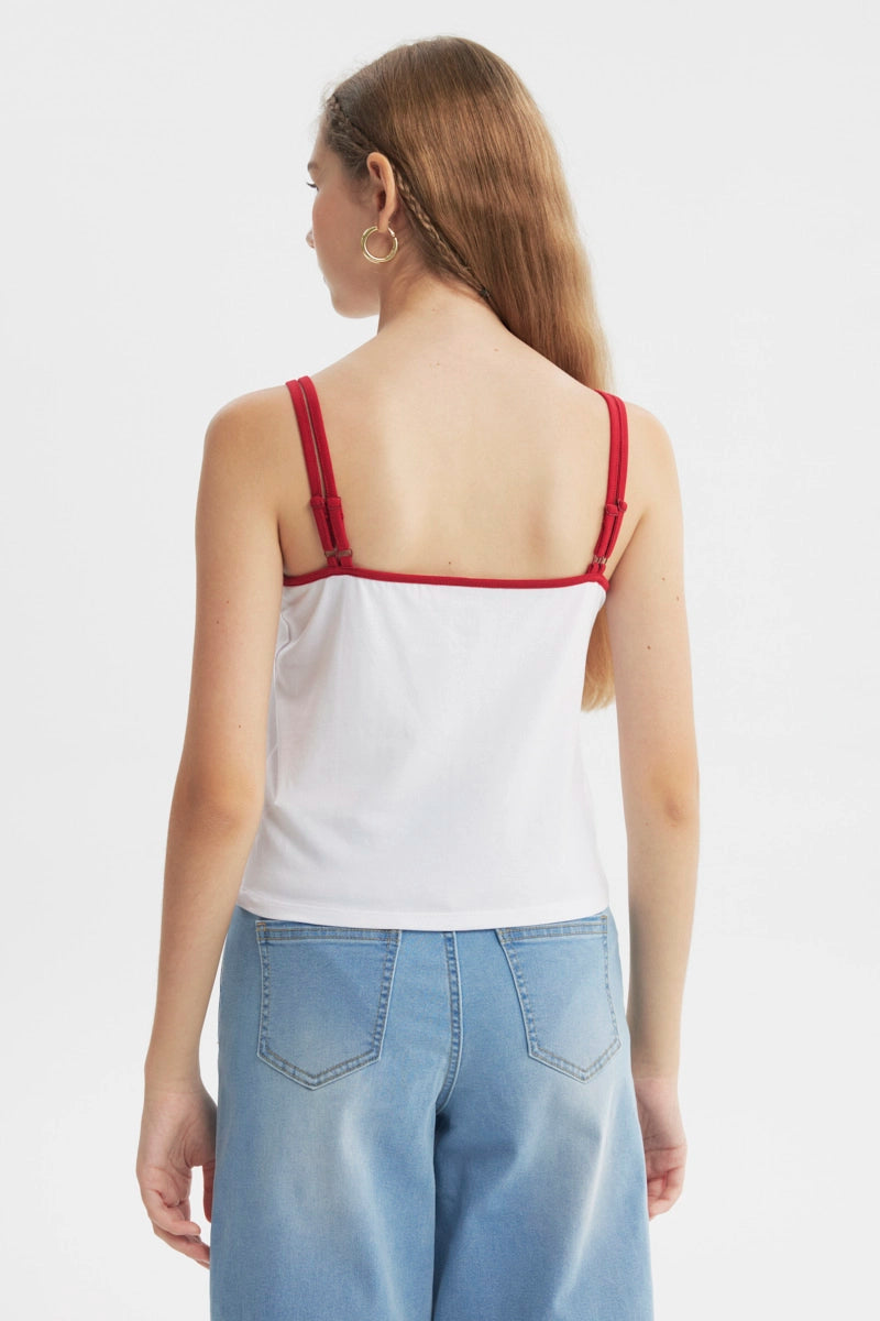 Peto Slim Niña Blanco