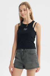 Peto Tight Niña Negro