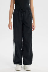 Pantalón Wide Leg Niña Negro