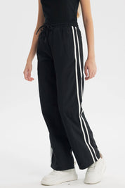 Pantalón Wide Leg Niña Negro