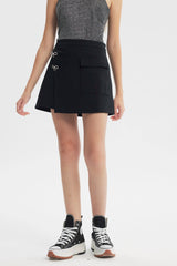 Falda Falda Short Niña Negro