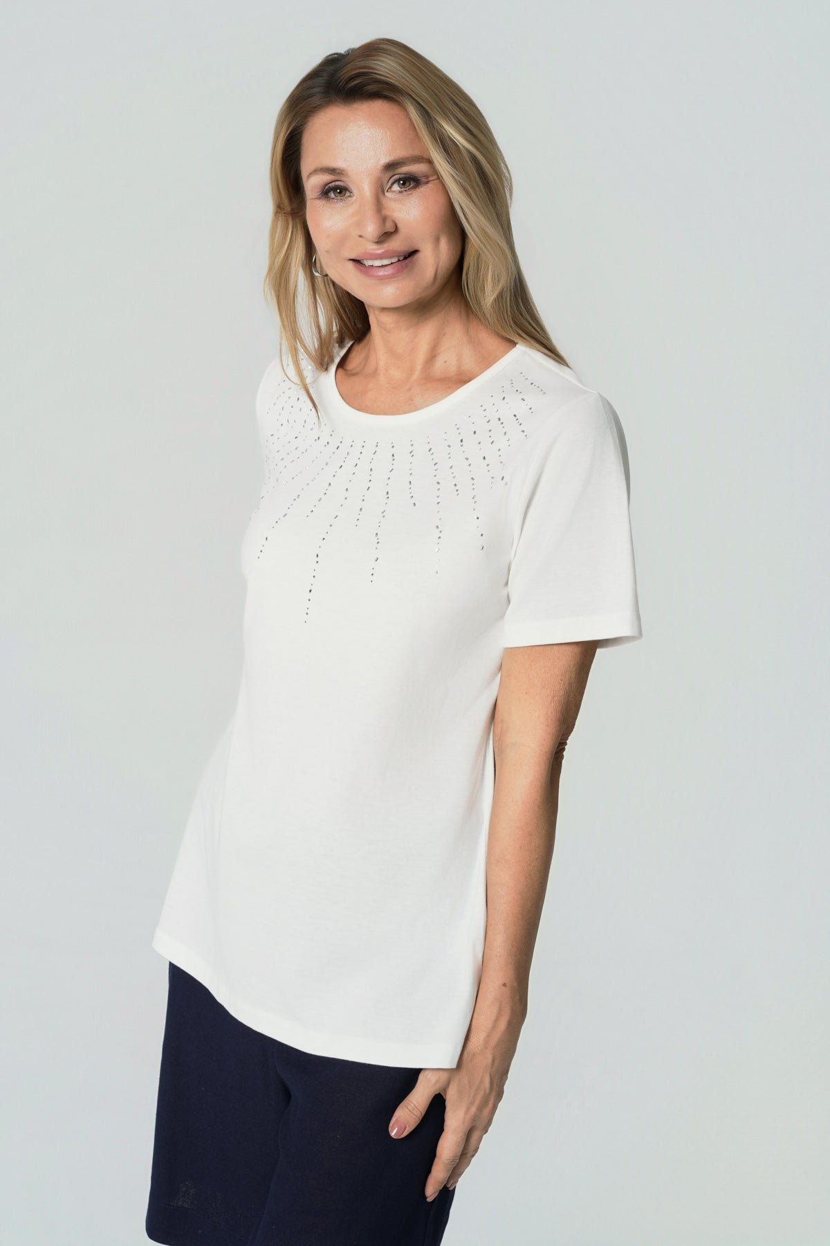 Polera Regular Mujer Crudo