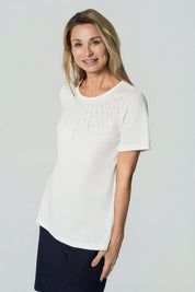 Polera Regular Mujer Crudo