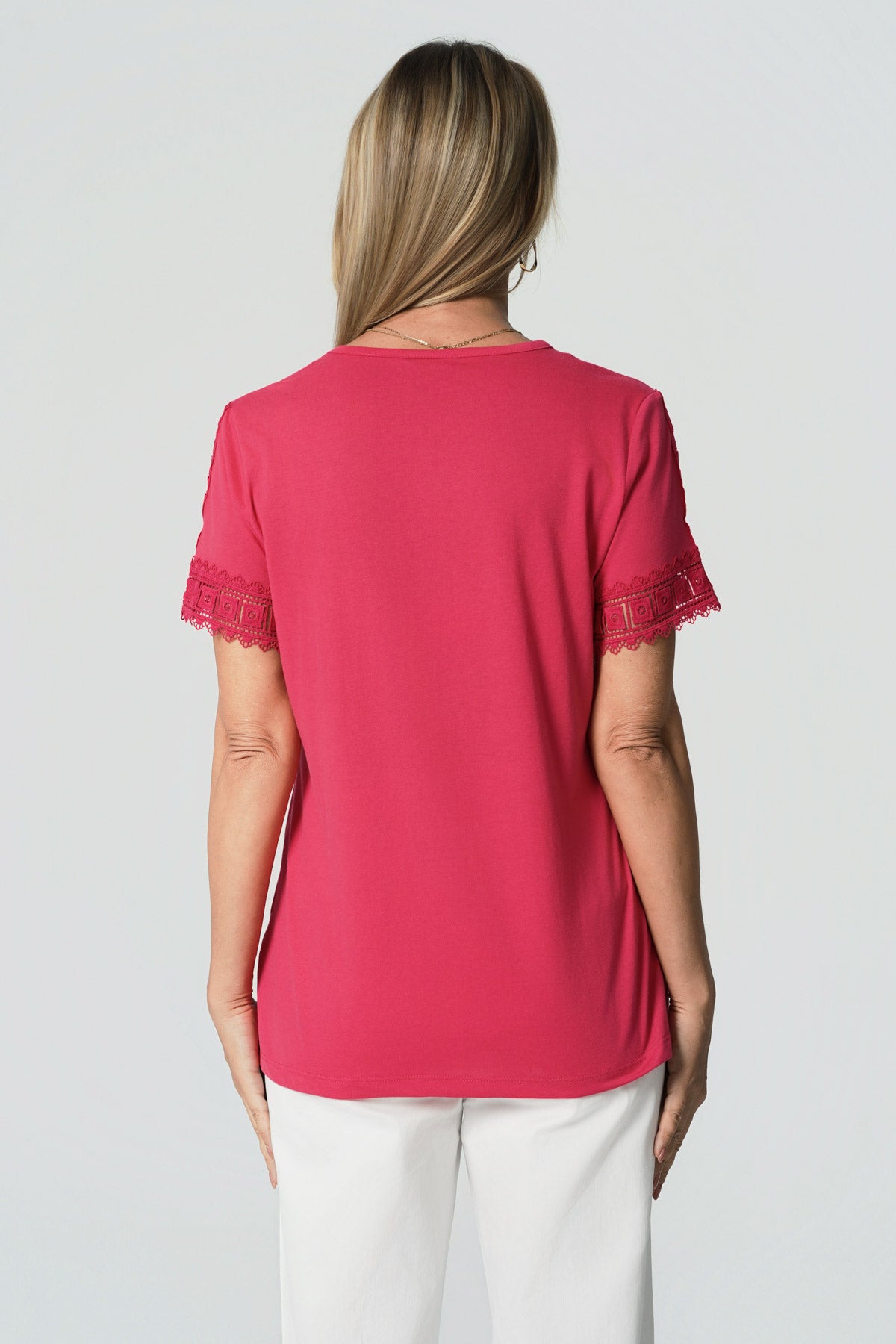 Polera Regular Mujer Magenta
