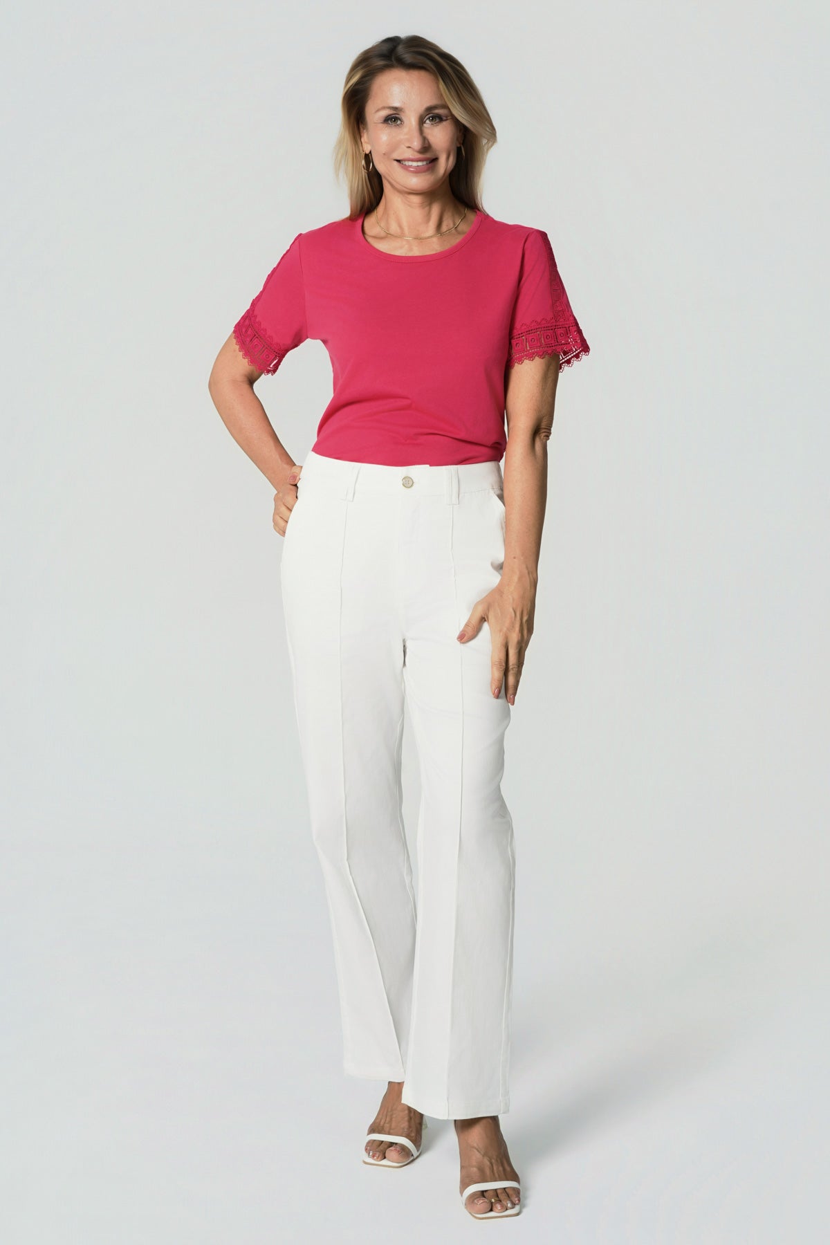 Polera Regular Mujer Magenta