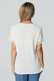 Polera Regular Mujer Crudo